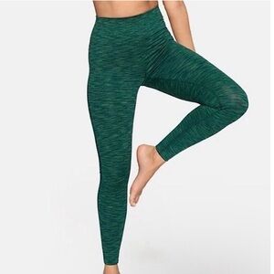 Outdoor Voices Freeform High Rise Spacedye Green Leggings XS